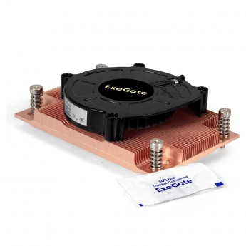 Кулер EXEGATE ESNK-P0062AP4v2.PWM.1U.SP3.Cu Кулер EXEGATE ESNK-P0062AP4v2.PWM.1U.SP3.Cu