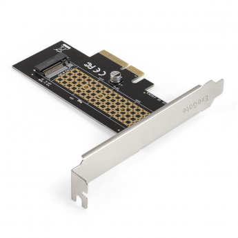 Переходник EXEGATE EXE-534 (M.2 M key -> PCI-E x4 v3.0 для установки SSD 2230/2242/2260/2280 M.2 M key в слот PCI-E x4) <EX300627RUS>