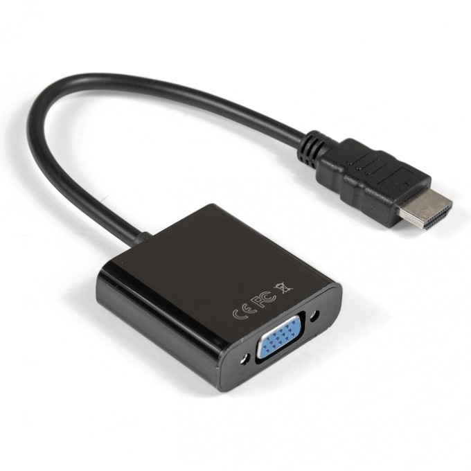 Переходник HDMI-VGA EXEGATE EX-HDMIM-VGAF-0.2 EX294717RUS Переходник HDMI-VGA EXEGATE EX-HDMIM-VGAF-0.2 EX294717RUS