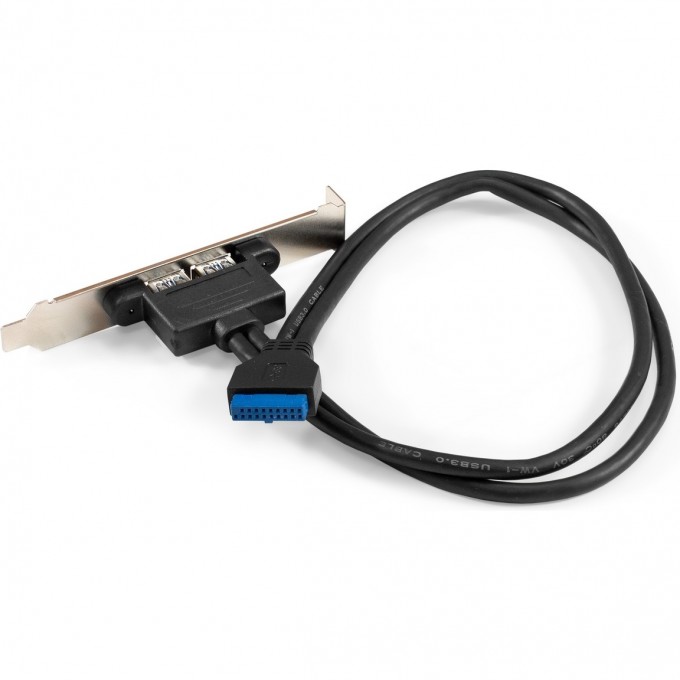 Планка портов в корпус 2xUSB3.0 EXEGATE BrctUSB3-2A EX298295RUS Планка портов в корпус 2xUSB3.0 EXEGATE BrctUSB3-2A EX298295RUS