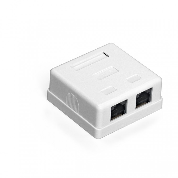 Розетка внешняя двойная EXEGATE SM2-RJ45-C5 RJ-45 кат.5/5E UTP Krone 110 EX292843RUS Розетка внешняя двойная EXEGATE SM2-RJ45-C5 RJ-45 кат.5/5E UTP Krone 110 EX292843RUS