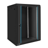 Шкаф телекоммуникационный 19" 18U EXEGATE EC-WM-18U.600.G.BLACK EX300270RUS
