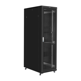 Шкаф телекоммуникационный 19" напольный 42U EXEGATE EC-FS-42U.600.1000.V.V.BLACK