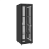 Шкаф телекоммуникационный 19" напольный 42U EXEGATE EC-FS-42U.600.800.V.V.BLACK EX300275RUS