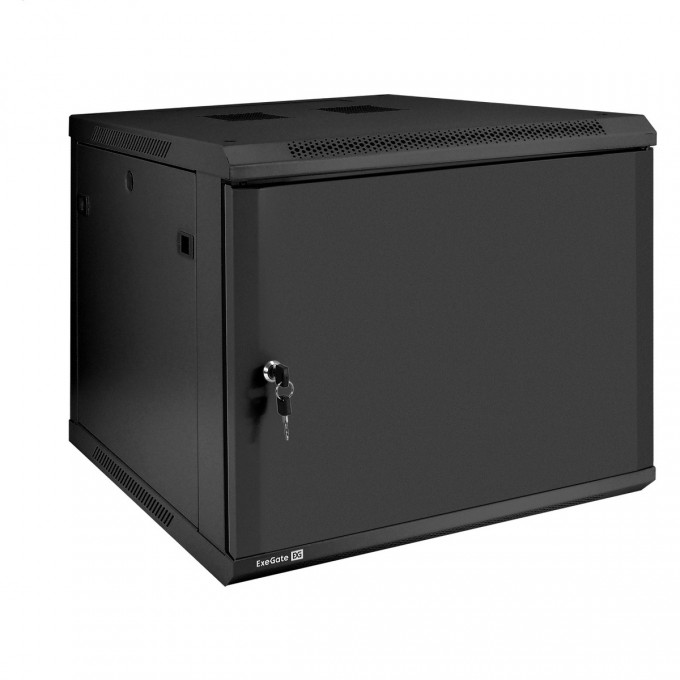 Шкаф телекоммуникационный EXEGATE EC-WM-9U.600.M.BLACK EX298620RUS Шкаф телекоммуникационный EXEGATE EC-WM-9U.600.M.BLACK EX298620RUS