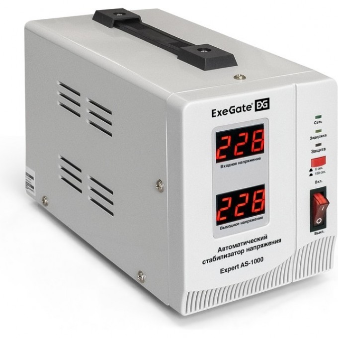 Стабилизатор напряжения EXEGATE MASTER AS-1000 EX291721RUS EX294341RUS Стабилизатор напряжения EXEGATE MASTER AS-1000 EX291721RUS EX294341RUS