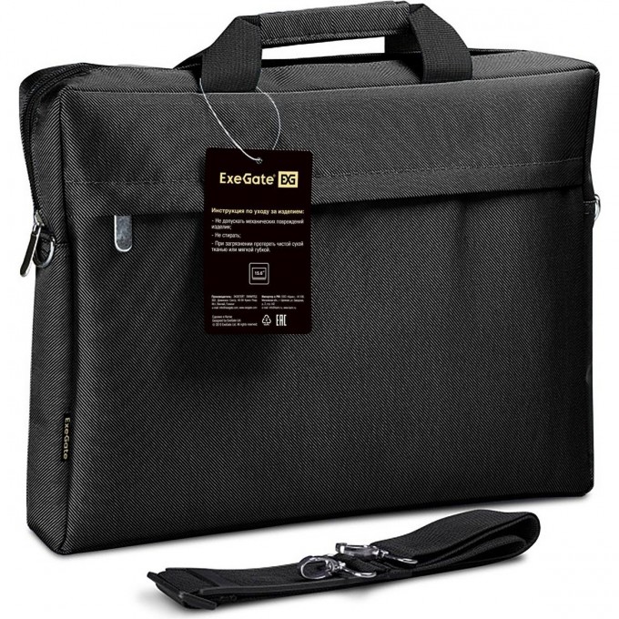 Сумка EXEGATE START S11 BLACK, черная, полиэстер, для ноутбуков и планшетов до 11" EX205140RUS Сумка EXEGATE START S11 BLACK, черная, полиэстер, для ноутбуков и планшетов до 11" EX205140RUS