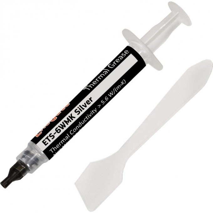 Термопаста EXEGATE ETS-6WMK SILVER 2г EX282346RUS Термопаста EXEGATE ETS-6WMK SILVER 2г EX282346RUS