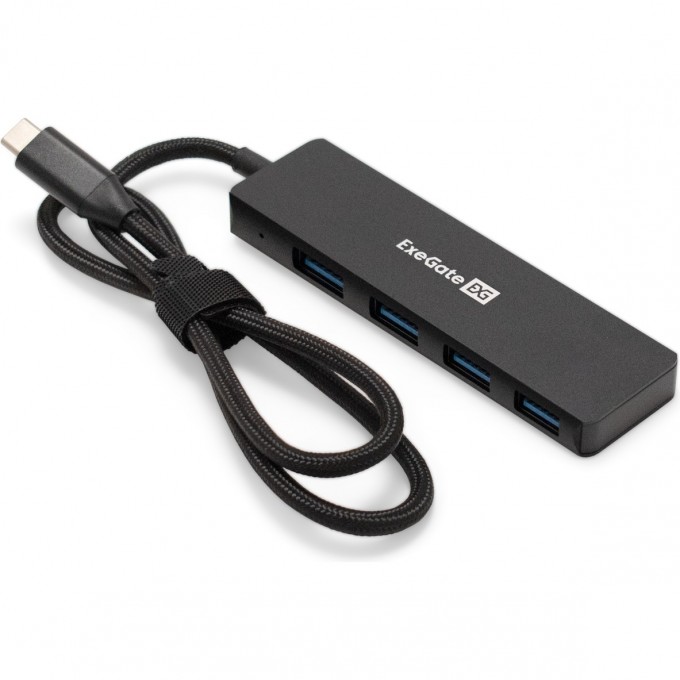 USB-Хаб (концентратор) 4-в-1 EXEGATE DUB-4C/3 EX297631RUS USB-Хаб (концентратор) 4-в-1 EXEGATE DUB-4C/3 EX297631RUS