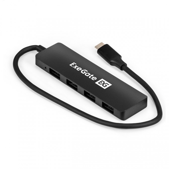 USB-Хаб (концентратор) 4-в-1 EXEGATE DUB-4CP/3 EX296929RUS USB-Хаб (концентратор) 4-в-1 EXEGATE DUB-4CP/3 EX296929RUS