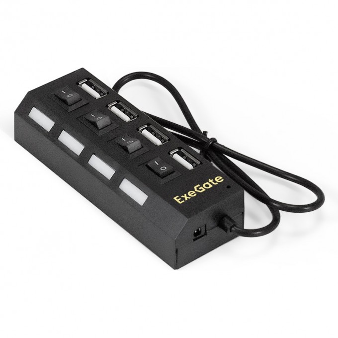 USB-Хаб (концентратор) EXEGATE DUB-42SW EX293977RUS USB-Хаб (концентратор) EXEGATE DUB-42SW EX293977RUS