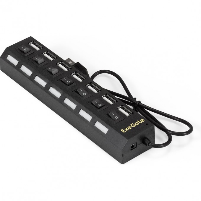 USB-Хаб (концентратор) EXEGATE DUB-72SW EX293978RUS USB-Хаб (концентратор) EXEGATE DUB-72SW EX293978RUS