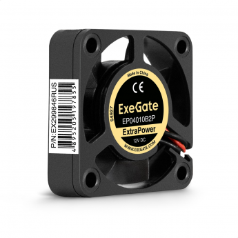 Вентилятор 12В DC EXEGATE EXTRAPOWER EP04010B2P Вентилятор 12В DC EXEGATE EXTRAPOWER EP04010B2P