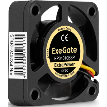 Вентилятор 12В DC EXEGATE EXTRAPOWER EP04010B3P Вентилятор 12В DC EXEGATE EXTRAPOWER EP04010B3P