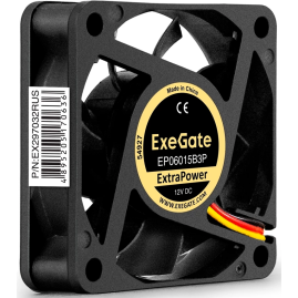 Вентилятор 12В DC EXEGATE EXTRAPOWER EP06015B3P Вентилятор 12В DC EXEGATE EXTRAPOWER EP06015B3P