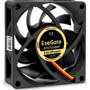 Вентилятор 12В DC EXEGATE EXTRAPOWER EP07015B3P