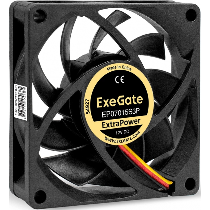 Вентилятор 12В DC EXEGATE EXTRAPOWER EP07015S3P EX297039RUS Вентилятор 12В DC EXEGATE EXTRAPOWER EP07015S3P EX297039RUS