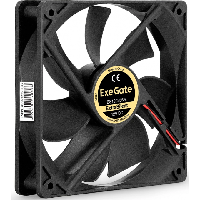 Вентилятор 12В DC EXEGATE EXTRASILENT ES12025SM EX297055RUS Вентилятор 12В DC EXEGATE EXTRASILENT ES12025SM EX297055RUS