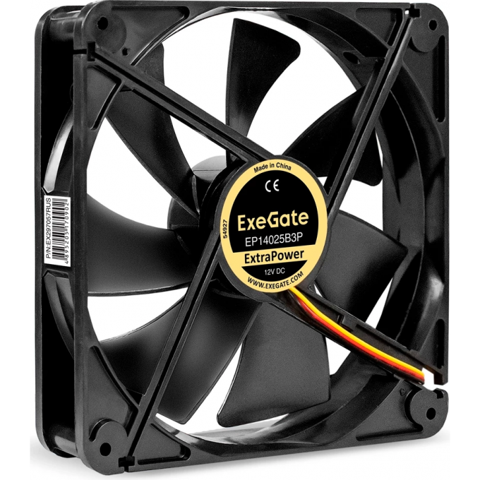 Вентилятор 12В DC EXEGATE EXTRASILENT ES14025S3P EX297057RUS Вентилятор 12В DC EXEGATE EXTRASILENT ES14025S3P EX297057RUS