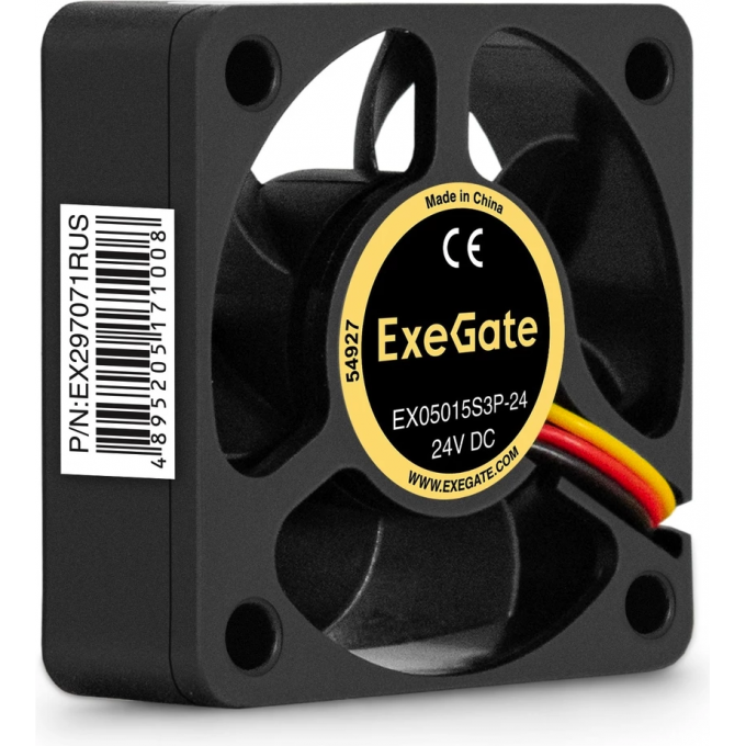 Вентилятор 24В DC EXEGATE EX05015S3P-24 EX297071RUS Вентилятор 24В DC EXEGATE EX05015S3P-24 EX297071RUS