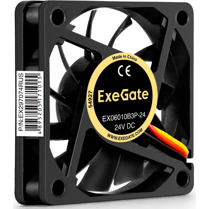 Вентилятор 24В DC EXEGATE EX06010S3P-24 EX297073RUS Вентилятор 24В DC EXEGATE EX06010S3P-24 EX297073RUS