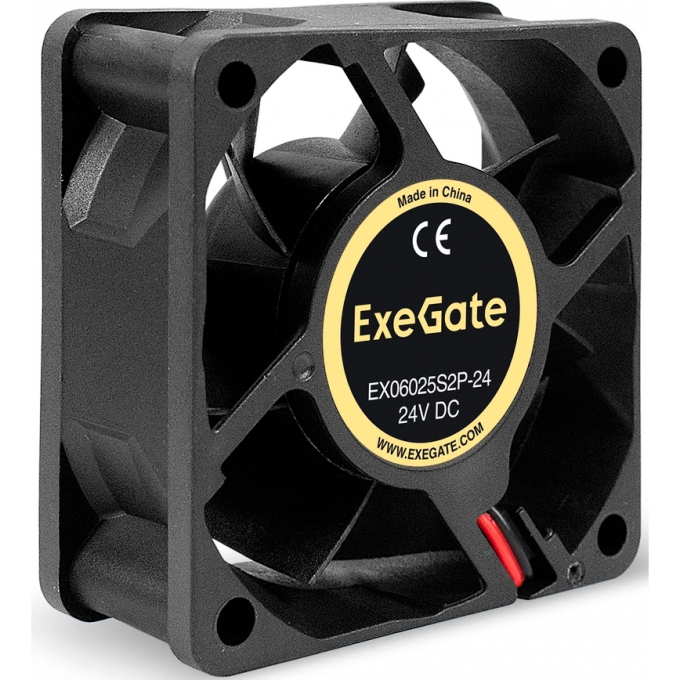 Вентилятор 24В DC EXEGATE EX06015S3P-24 EX297075RUS Вентилятор 24В DC EXEGATE EX06015S3P-24 EX297075RUS