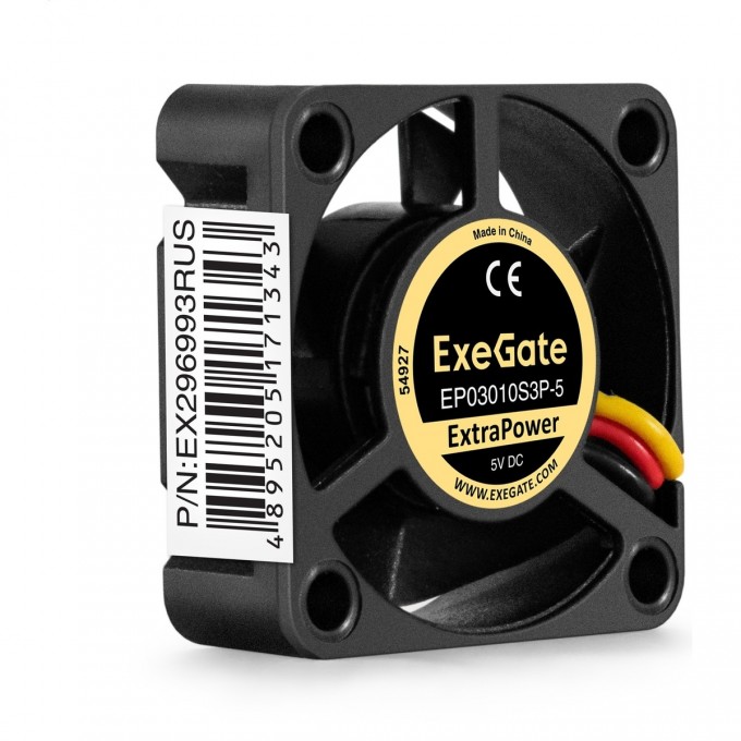 Вентилятор 5В DC EXEGATE EXTRAPOWER EP03010S3P-5 EX296993RUS Вентилятор 5В DC EXEGATE EXTRAPOWER EP03010S3P-5 EX296993RUS