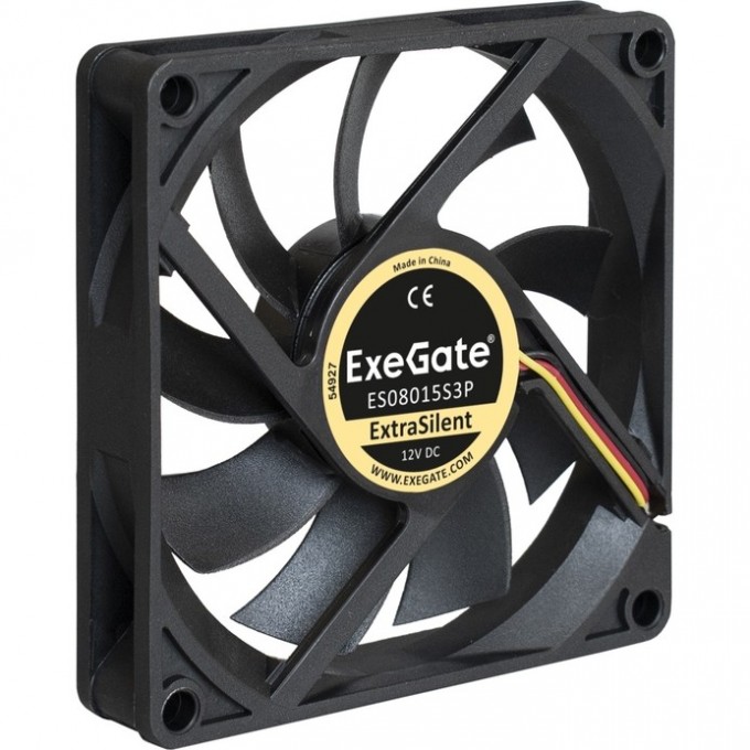 Вентилятор EXEGATE EXTRASILENT ES08015S3P EX283373RUS Вентилятор EXEGATE EXTRASILENT ES08015S3P EX283373RUS